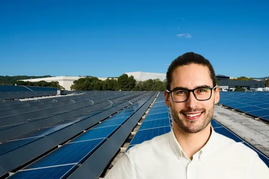 Linus Baihofer Werner, vd och medgrundare på Luma Energy. Foto: Pressbild.
