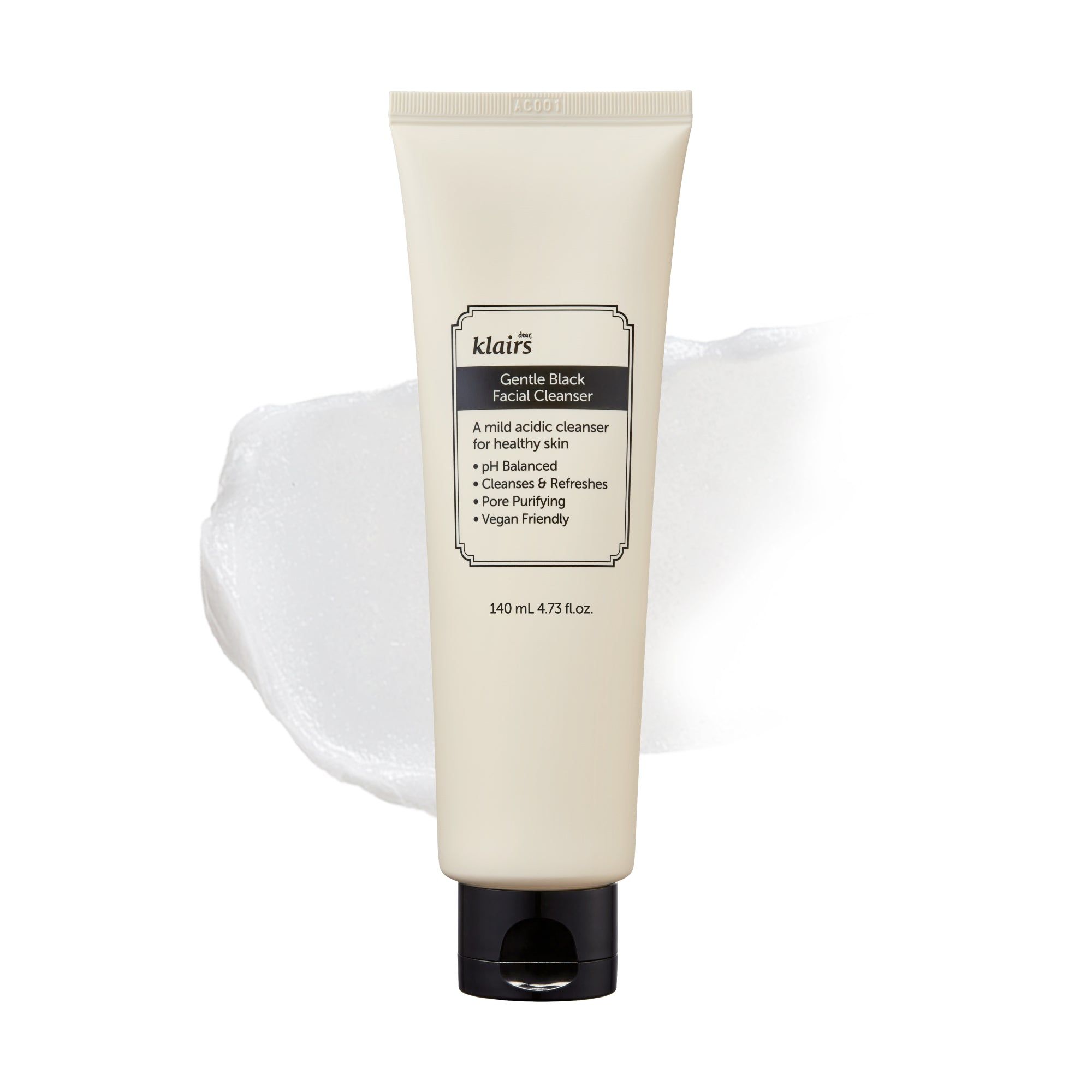 Gentle Black Facial Cleanser