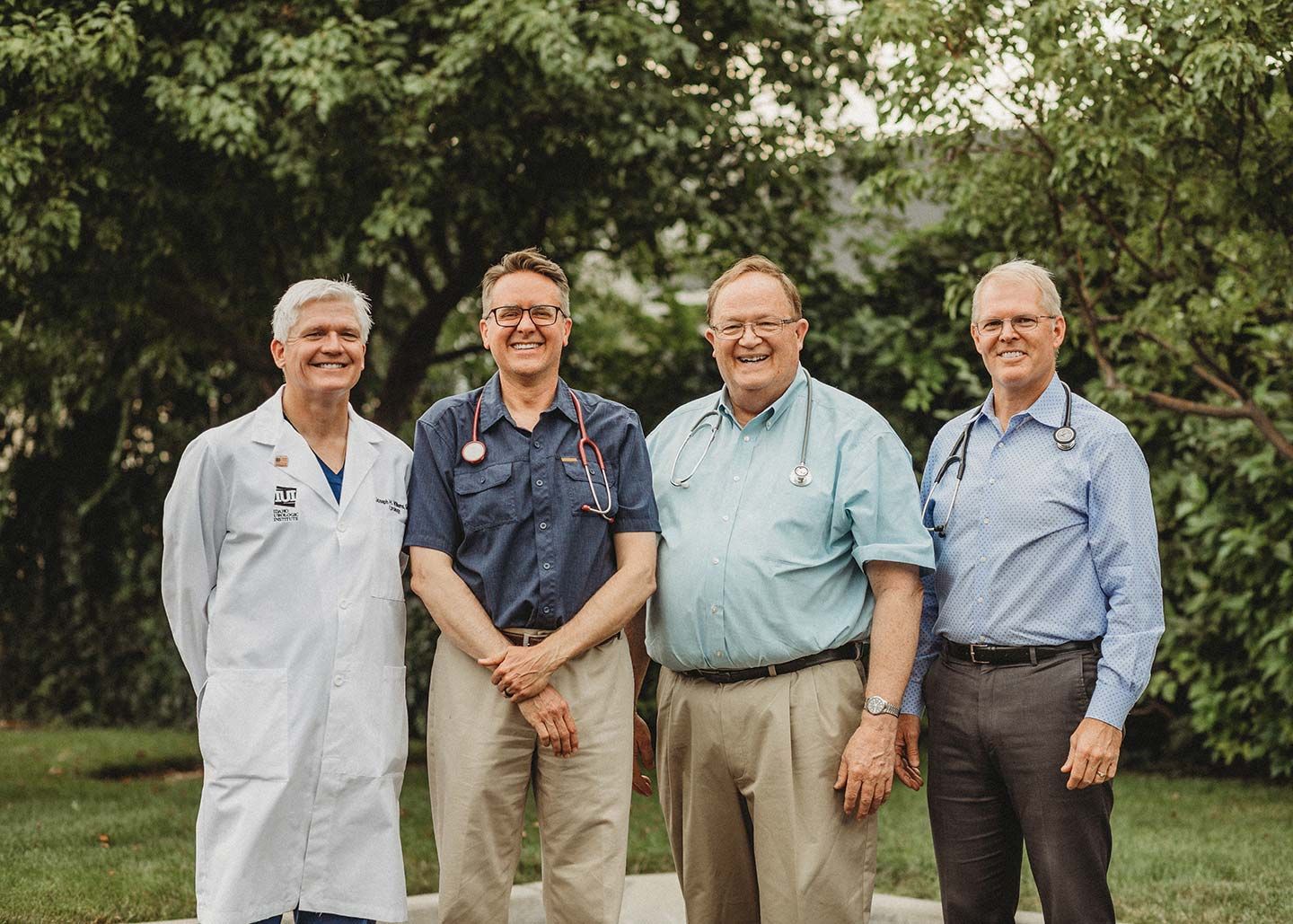 IDID Founders from Left to Right: Dr. Williams, Dr. Owsley, Dr. Hessing, Dr. Gee