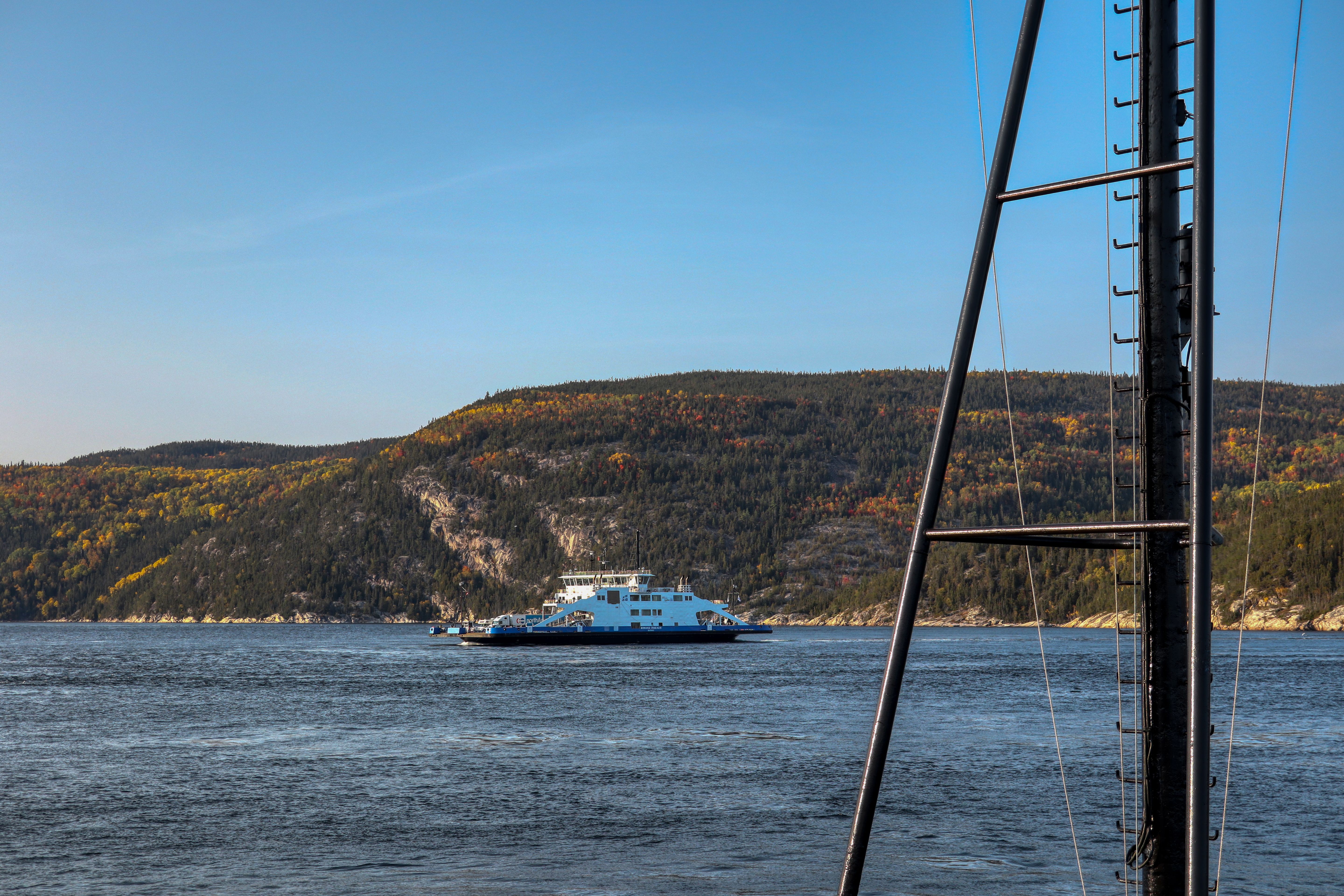 Ferry de Tadoussac, Québec, Canada