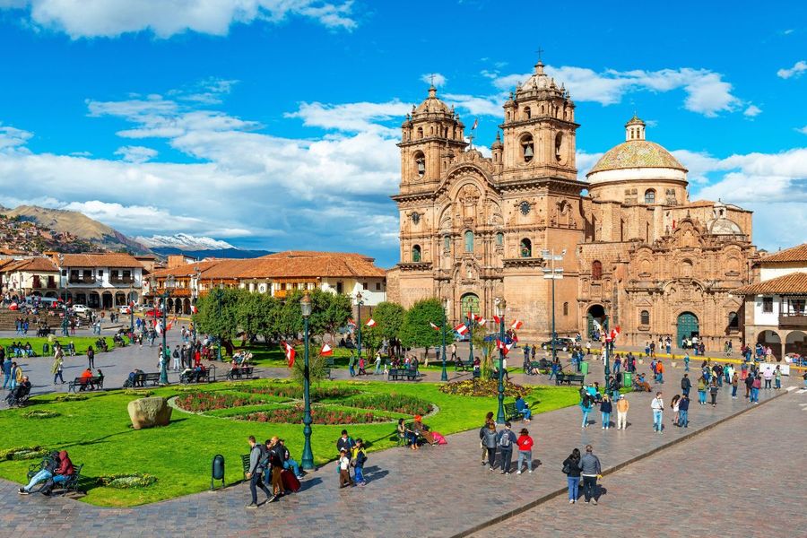 Cusco plaza