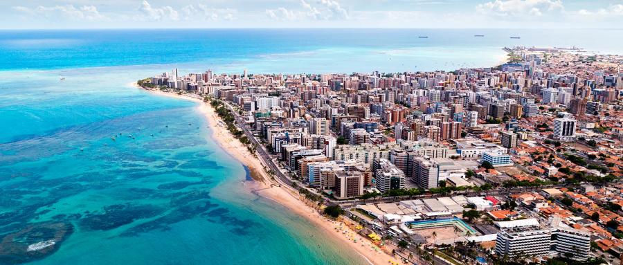 Maceio desde el aire