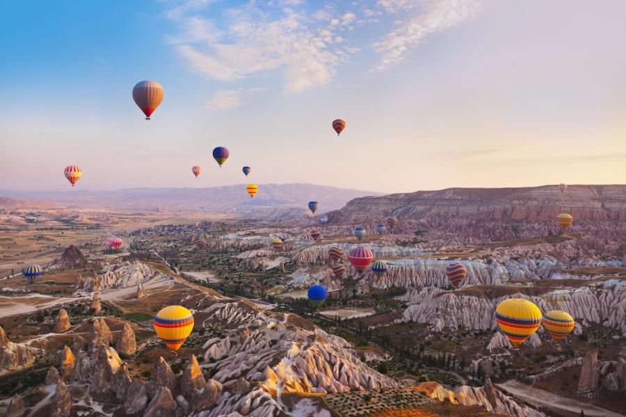 Globos en Capadocia