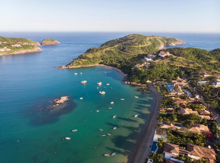 Playa desde arriba