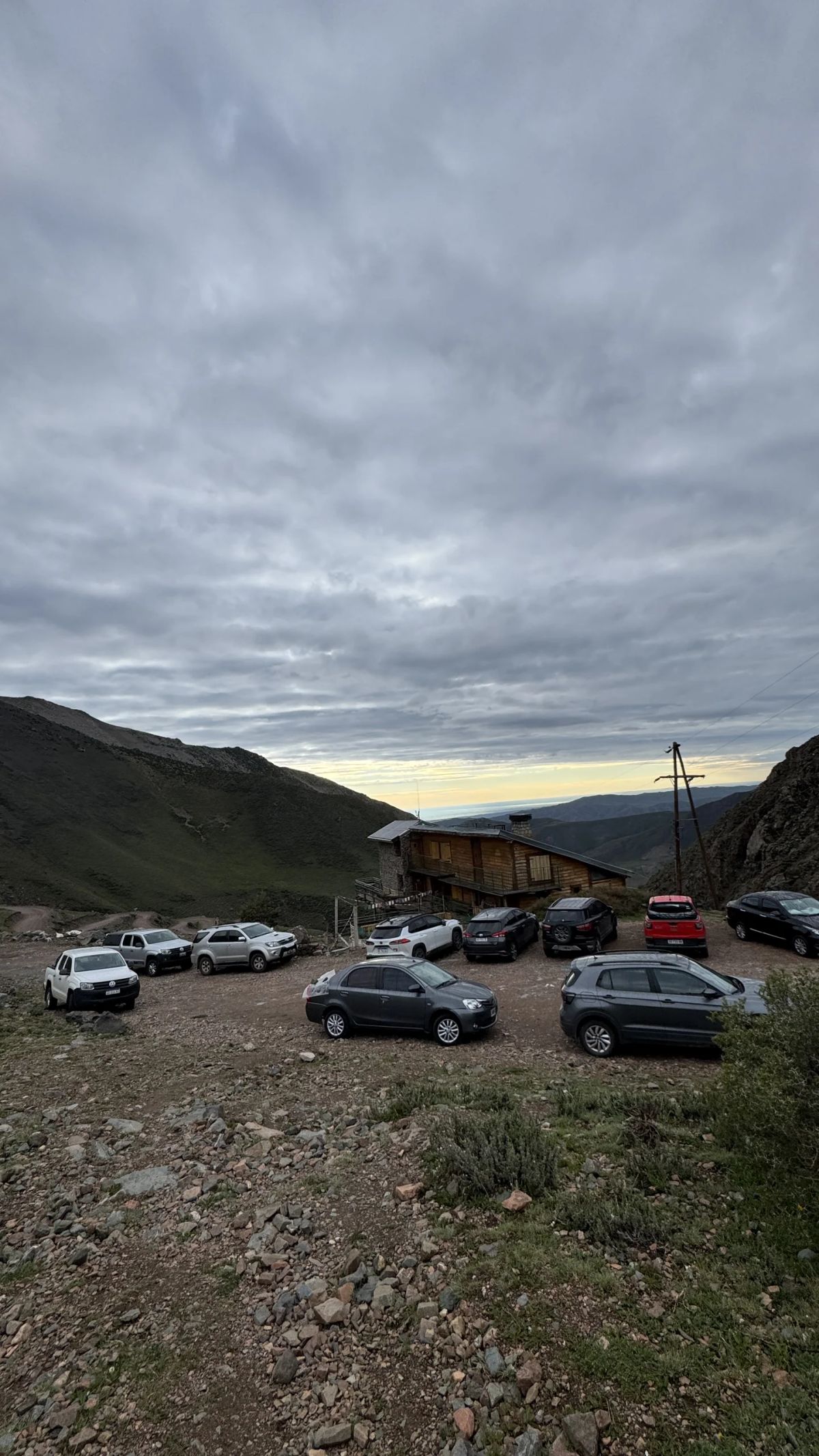 Punto de partida en Vallecitos, base de la expedición al Cerro El Plata