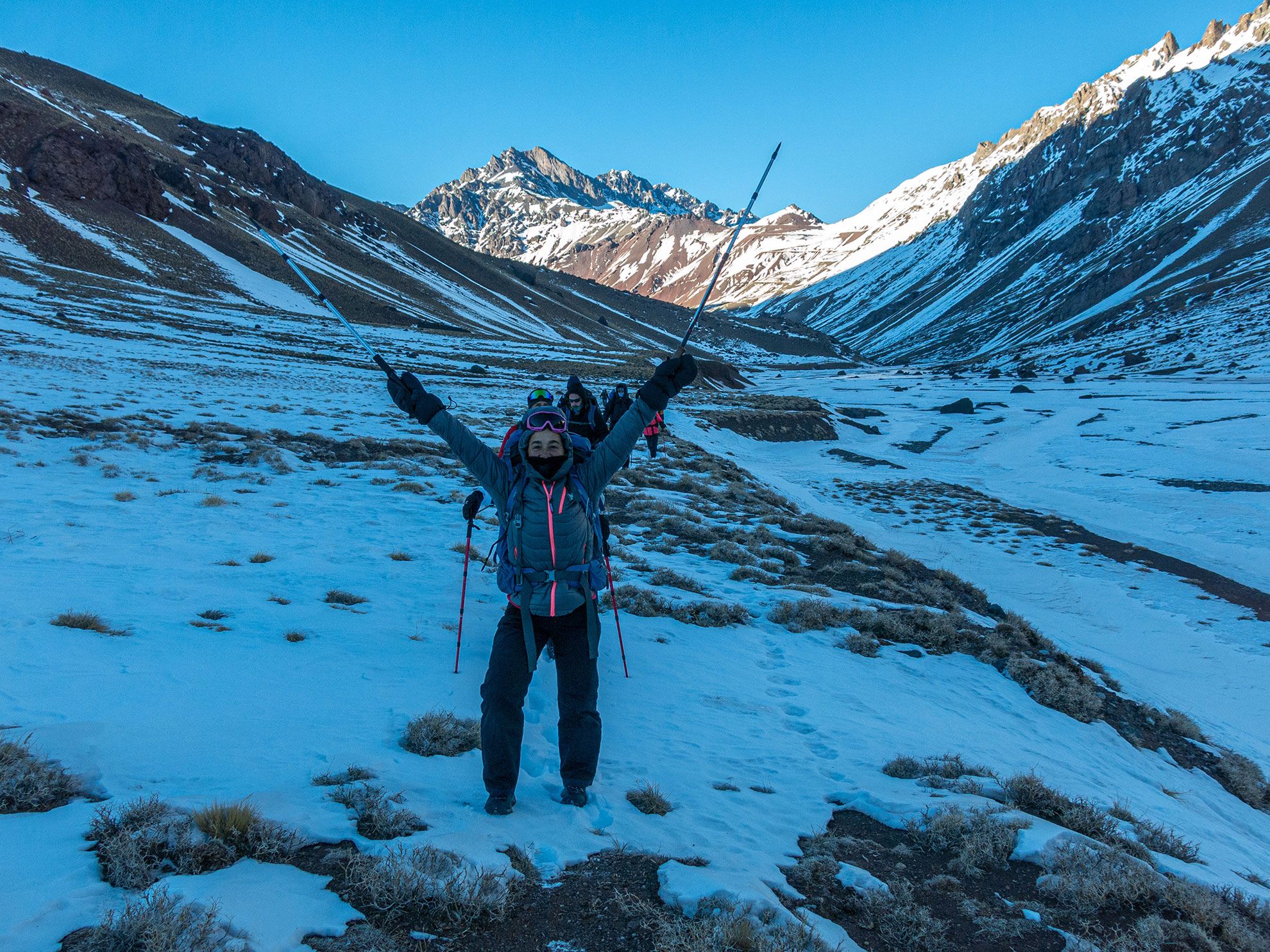 Invierno a 4.000 msnm: Ascenso al Cerro Mirador Tolosa (Mendoza)