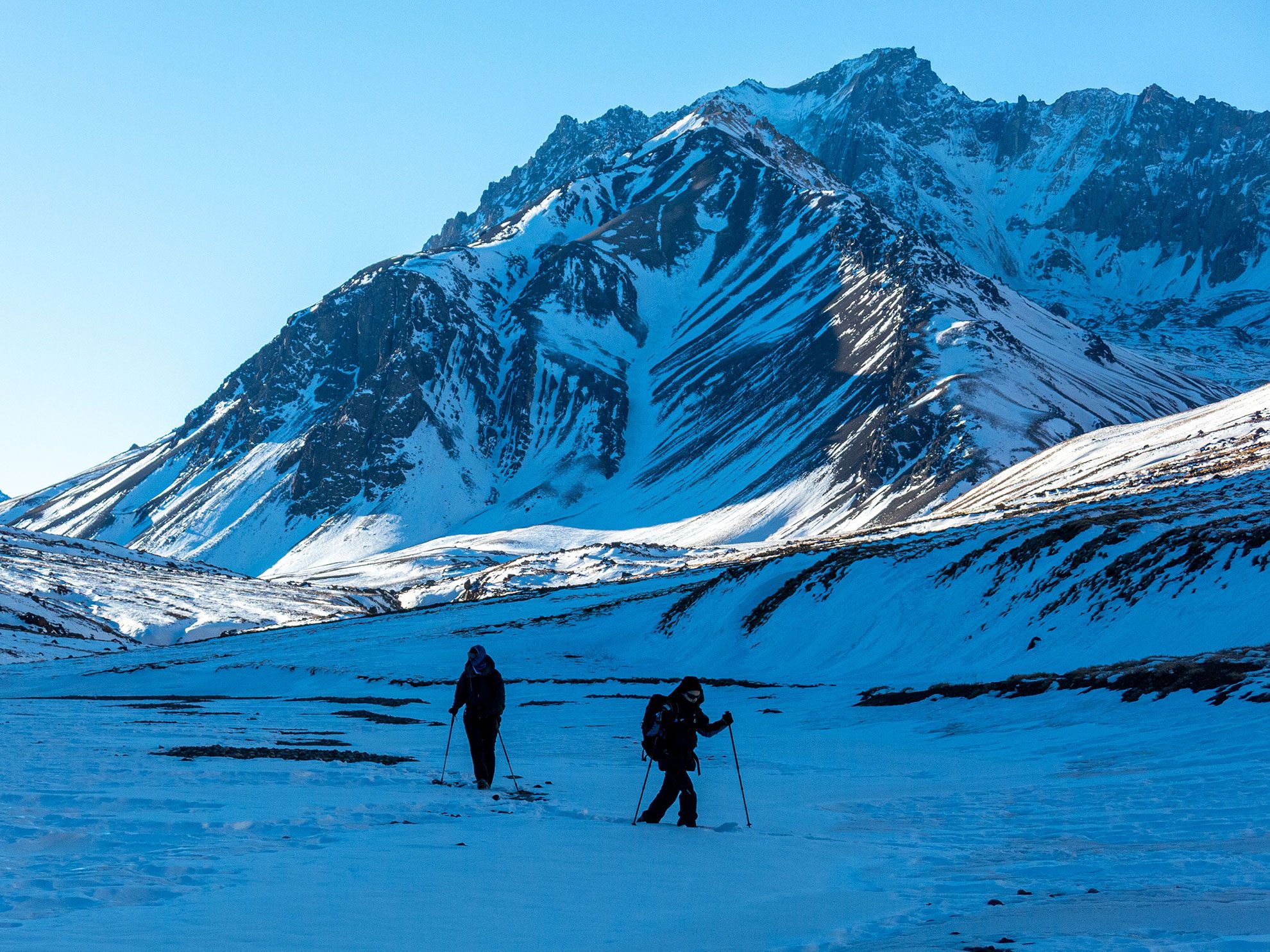 Invierno a 4.000 msnm: Ascenso al Cerro Mirador Tolosa (Mendoza)