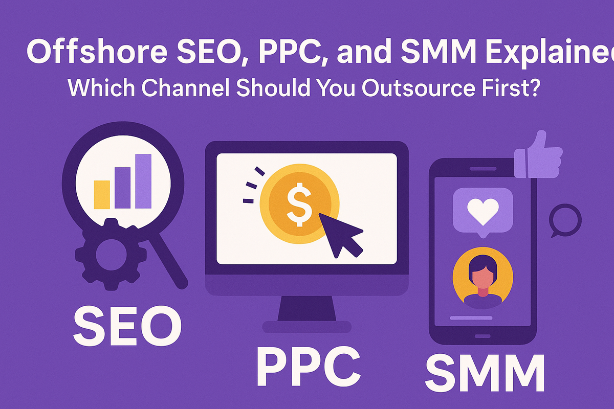 Thumbnail for: Offshore SEO, PPC, and SMM Explained: Which Channel Should You Outsource First?