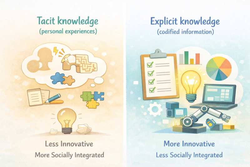 When Sharing Experiences Fails to Drive Innovation