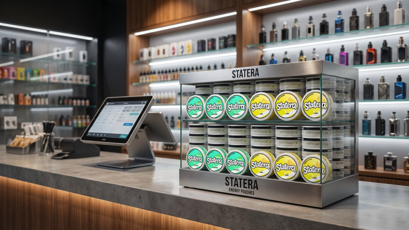 Caffeine Pouches at the Counter: A Retail Merchandising Guide