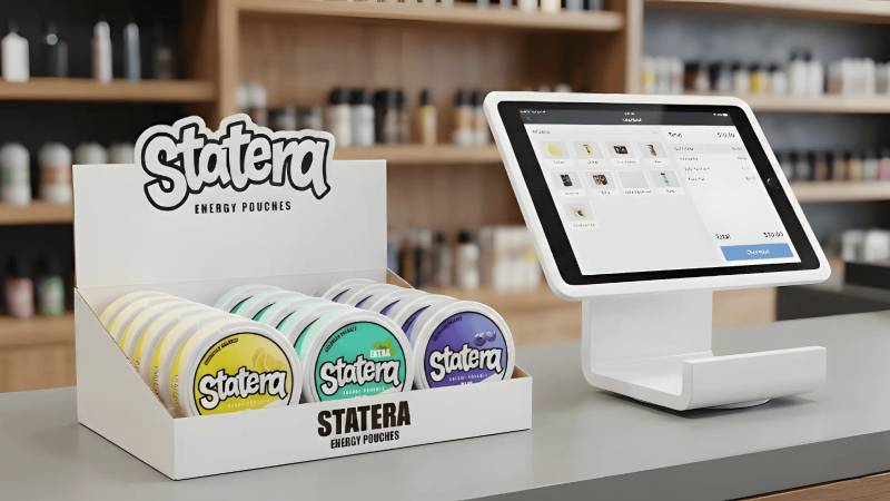 Checkout Counter Placement for Caffeine Pouches