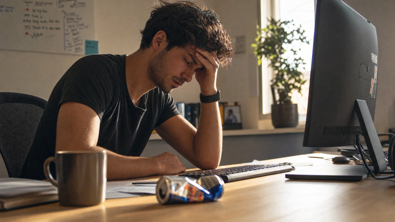 Why Energy Drinks Can Lead to an Afternoon Crash