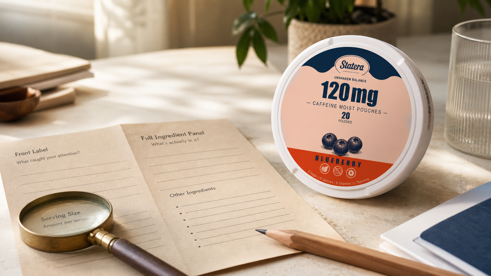 Natural Caffeine in Pouches: Reading Beyond the Front Label