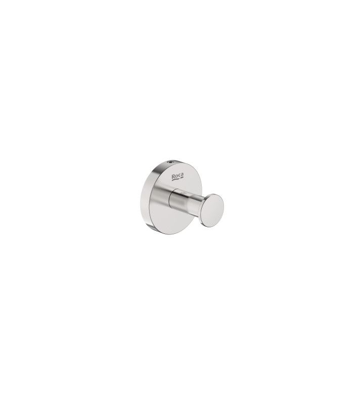 ROCA Закачалка единична, Hotels 2.0, stainless steel finish