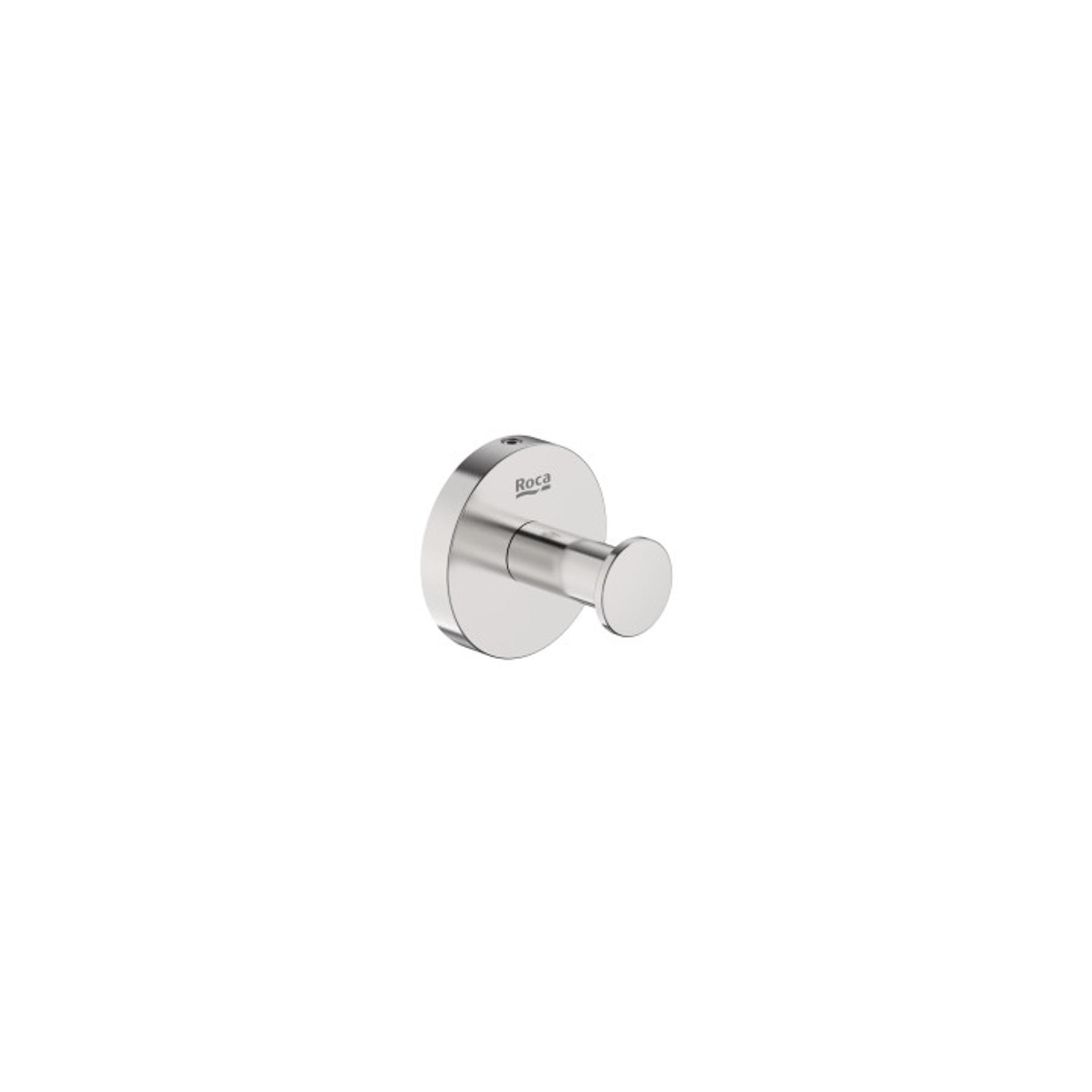 ROCA Закачалка единична, Hotels 2.0, stainless steel finish