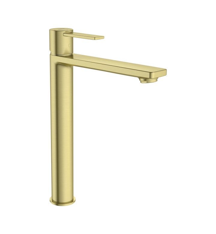 ROCA Смесител за умивалник, висока база, Targa, brushed brass