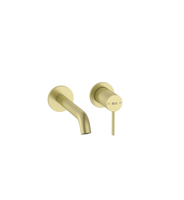ROCA Смесител за вграждане, за умивалник, Ona, Brushed Brass