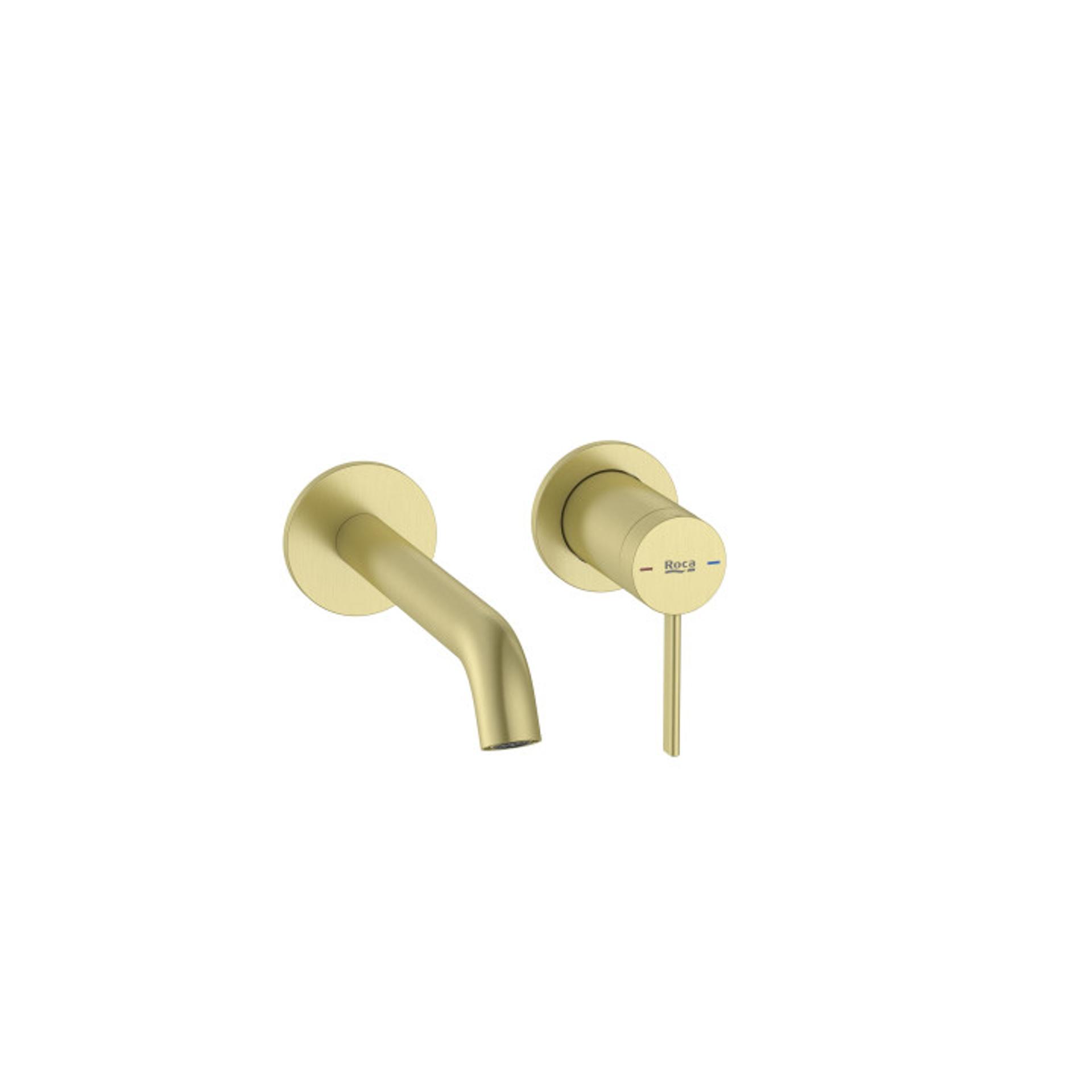 ROCA Смесител за вграждане, за умивалник, Ona, Brushed Brass
