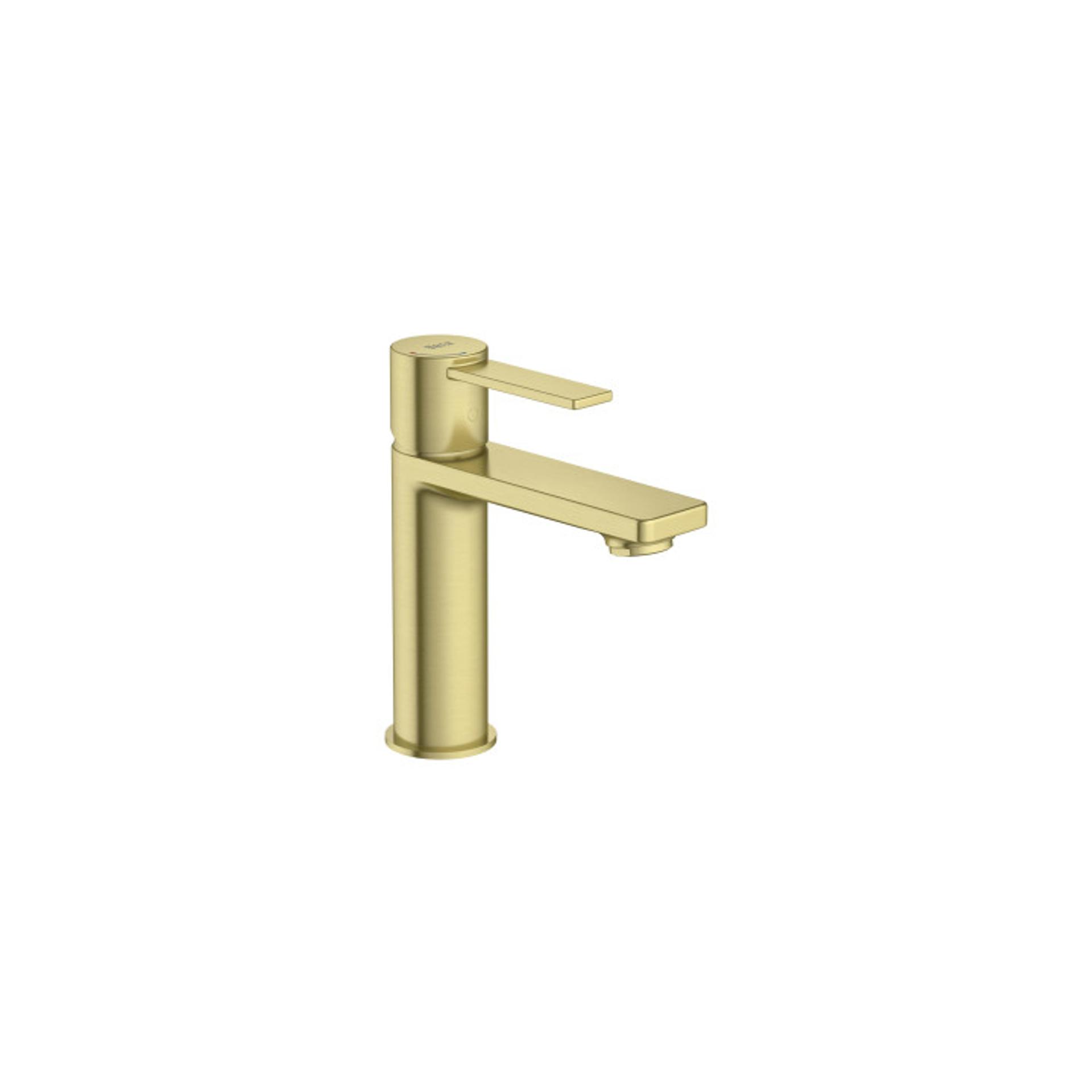 ROCA Смесител за умивалник без изпразнител, Targa, brushed brass