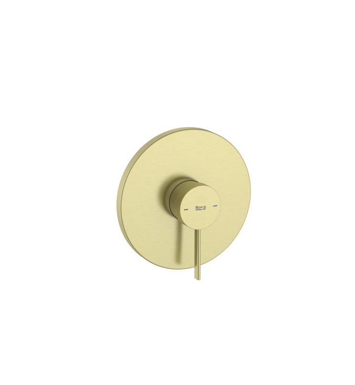 ROCA Смесител за вграждане, за душ, Ona, brushed brass