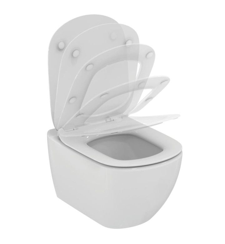 IDEAL STANDARD Конзолна тоалетна чиния Tesi AquaBlade - бяла