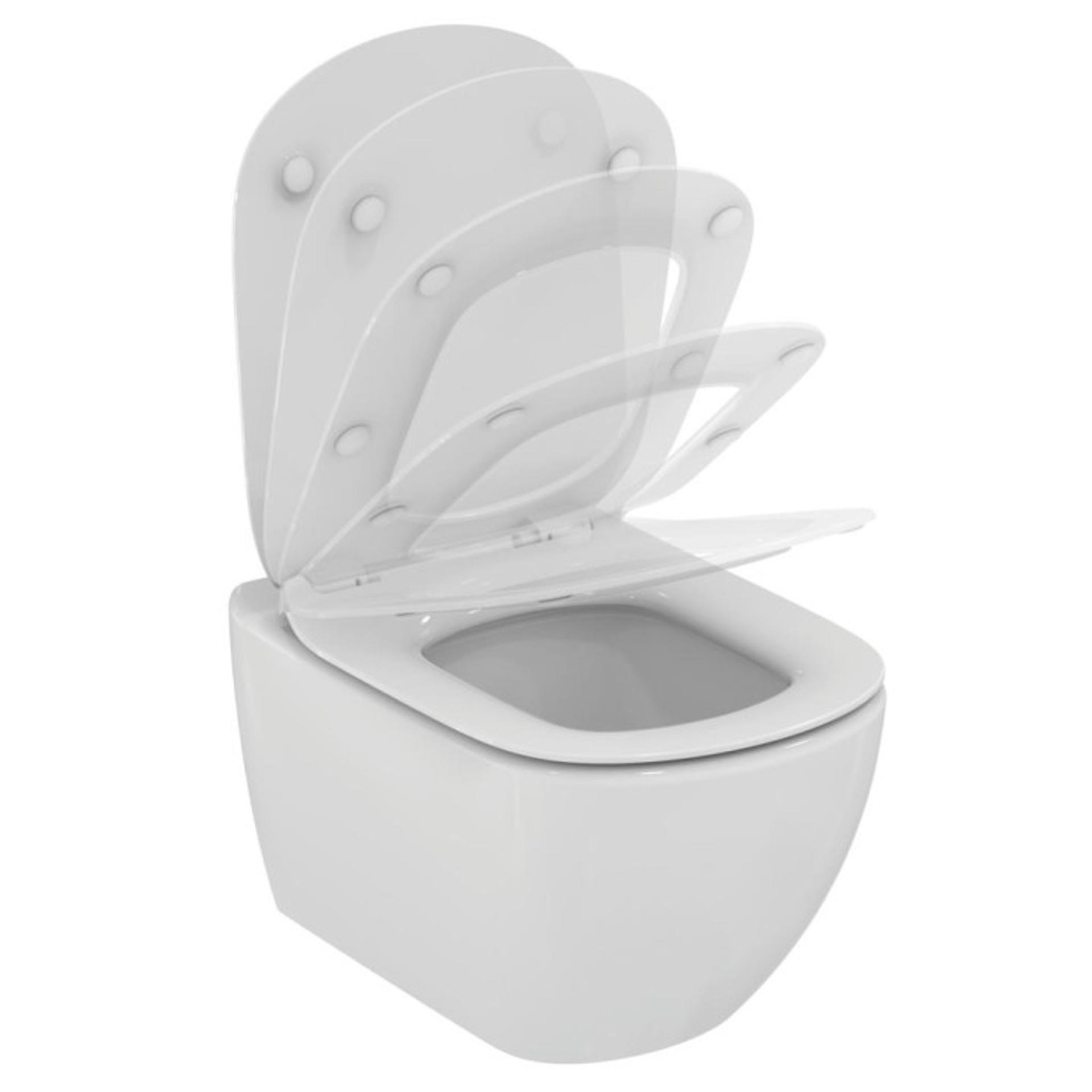 IDEAL STANDARD Конзолна тоалетна чиния Tesi AquaBlade - бяла