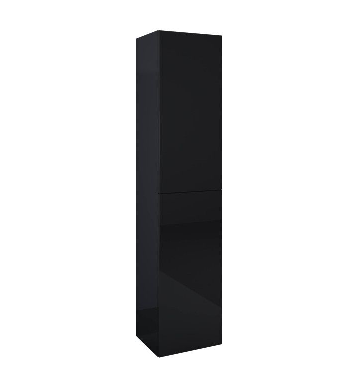 ROCA Колона с две врати 400 х 352 х 1800 mm, черен гланц