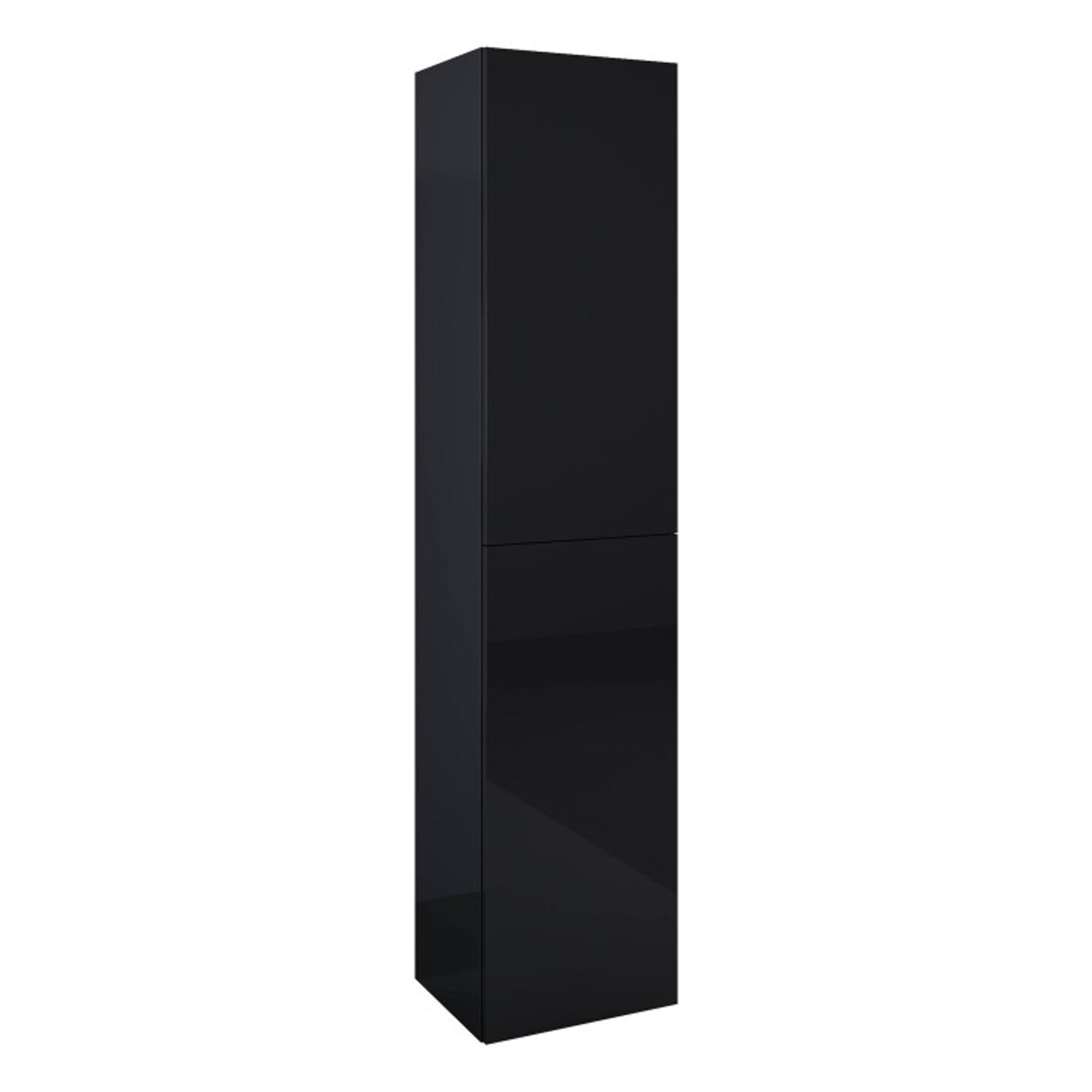 ROCA Колона с две врати 400 х 352 х 1800 mm, черен гланц