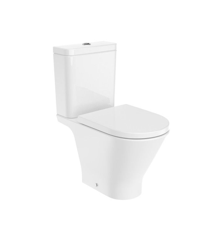 ROCA Тоалетна чиния The Gap Round Rimless, 370 x 655 x 790 mm