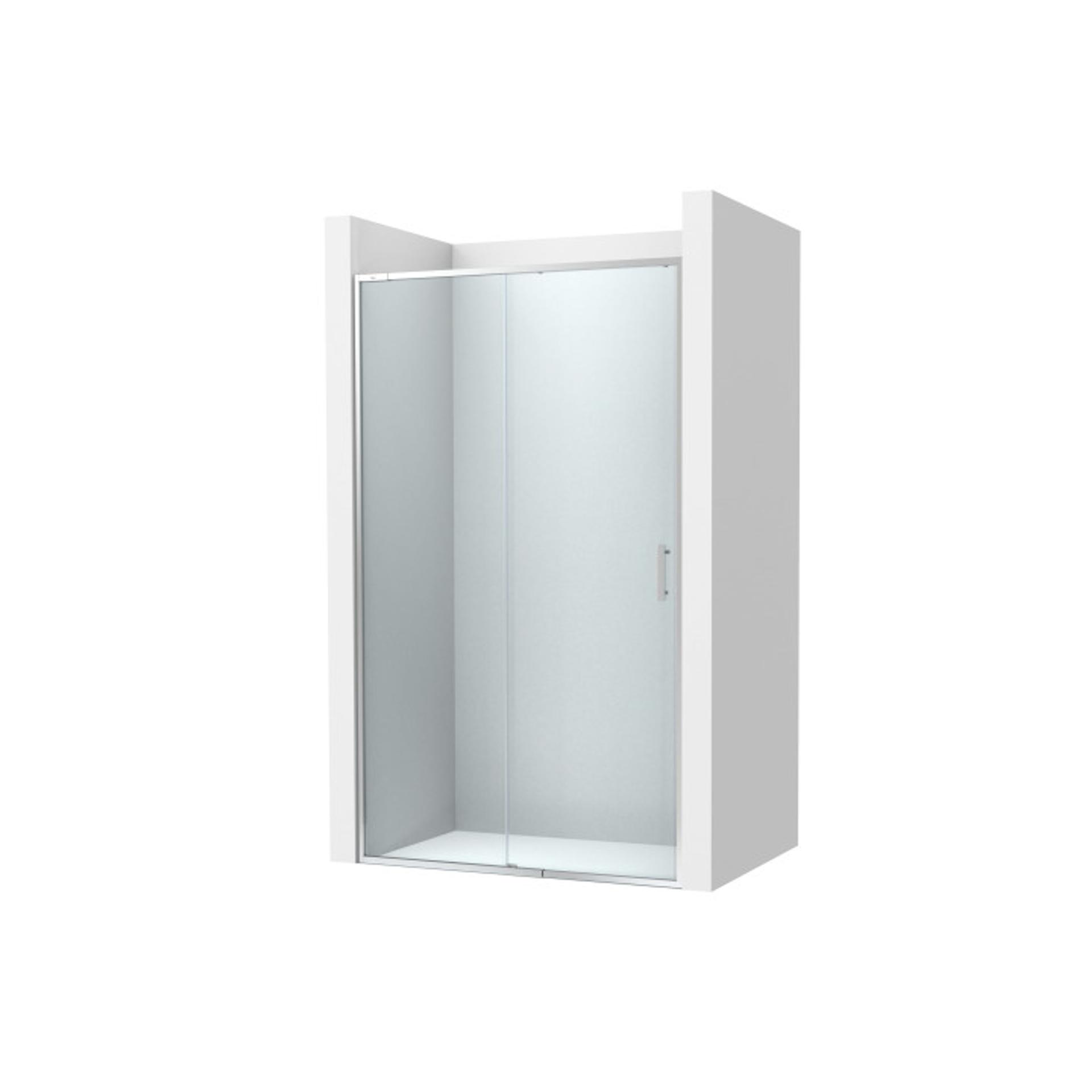 ROCA Victoria Plus L2-E 1400, параван за душ с 1 плъзгаща се врата + 1 фиксиран панел