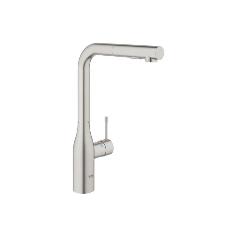 GROHE Смесител за кухненски умивалник, Accent с изтеглящ чучур