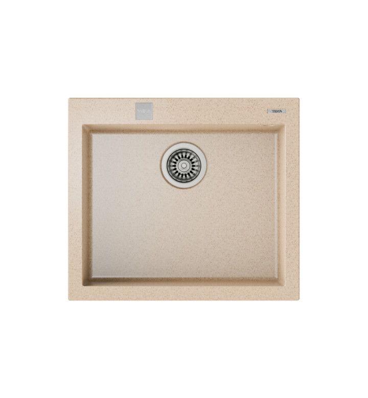 TEKA Умивалник ТЕКА М.1026, Forsquare 50.40, гранит, светло бежов