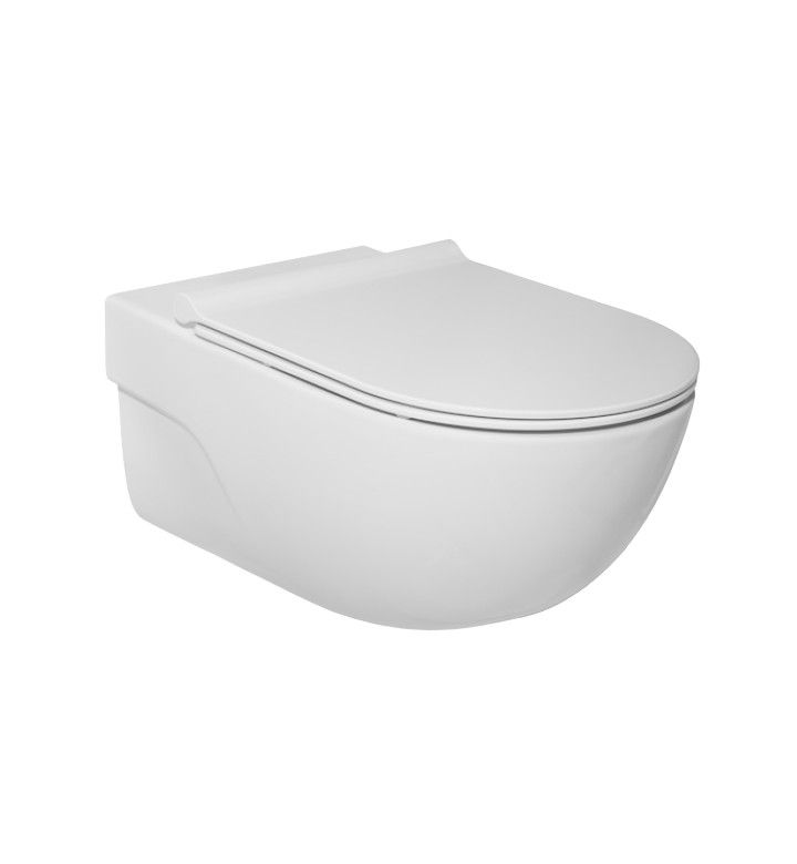 ROCA Конзолна тоалетна чиния, стенна Meridian Rimless