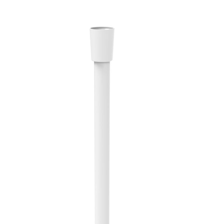 ROCA Шлаух 1.75 m, PVC, бял мат