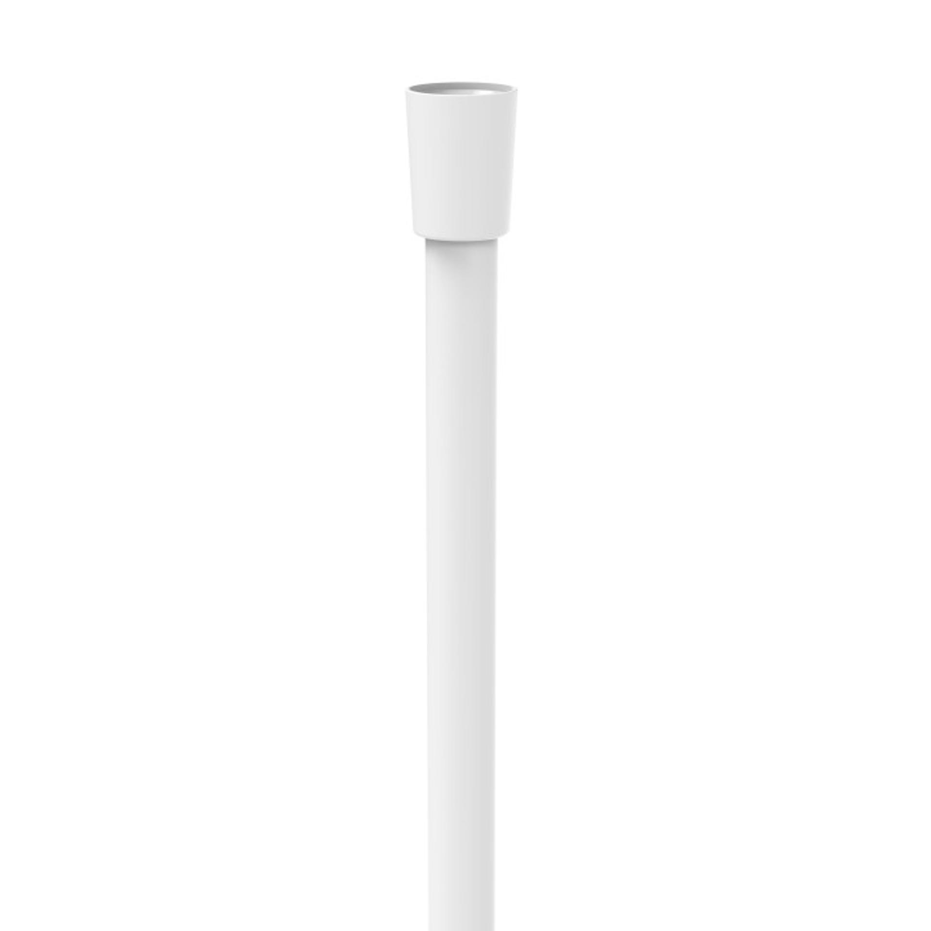 ROCA Шлаух 1.75 m, PVC, бял мат
