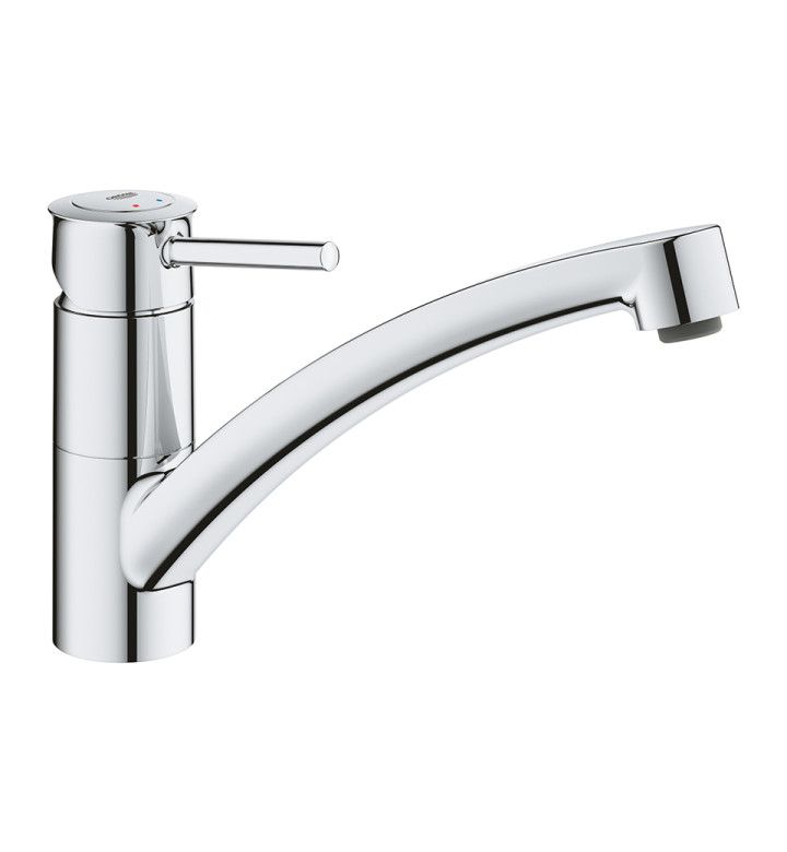GROHE Смесител едноръкохватков за умивалник, стоящ, размер S Essence New