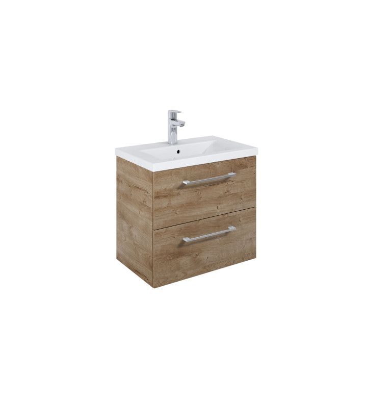 ROCA Шкаф Roma Compact, 615 x 395 mm, базов модул с 2 чекмеджета и умивалник, rural oak