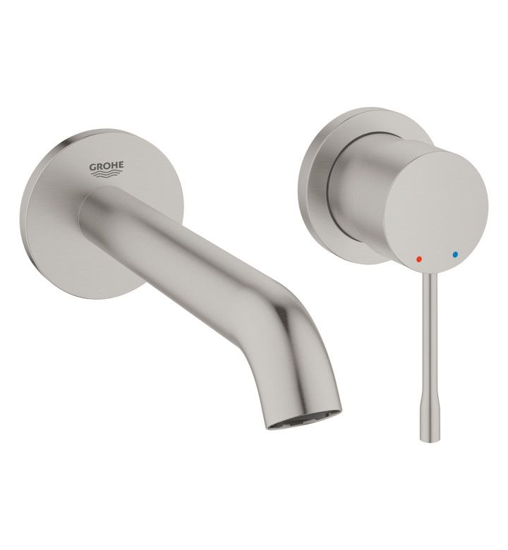 GROHE Essence New, двудупков смесител за умивалник, M-размер