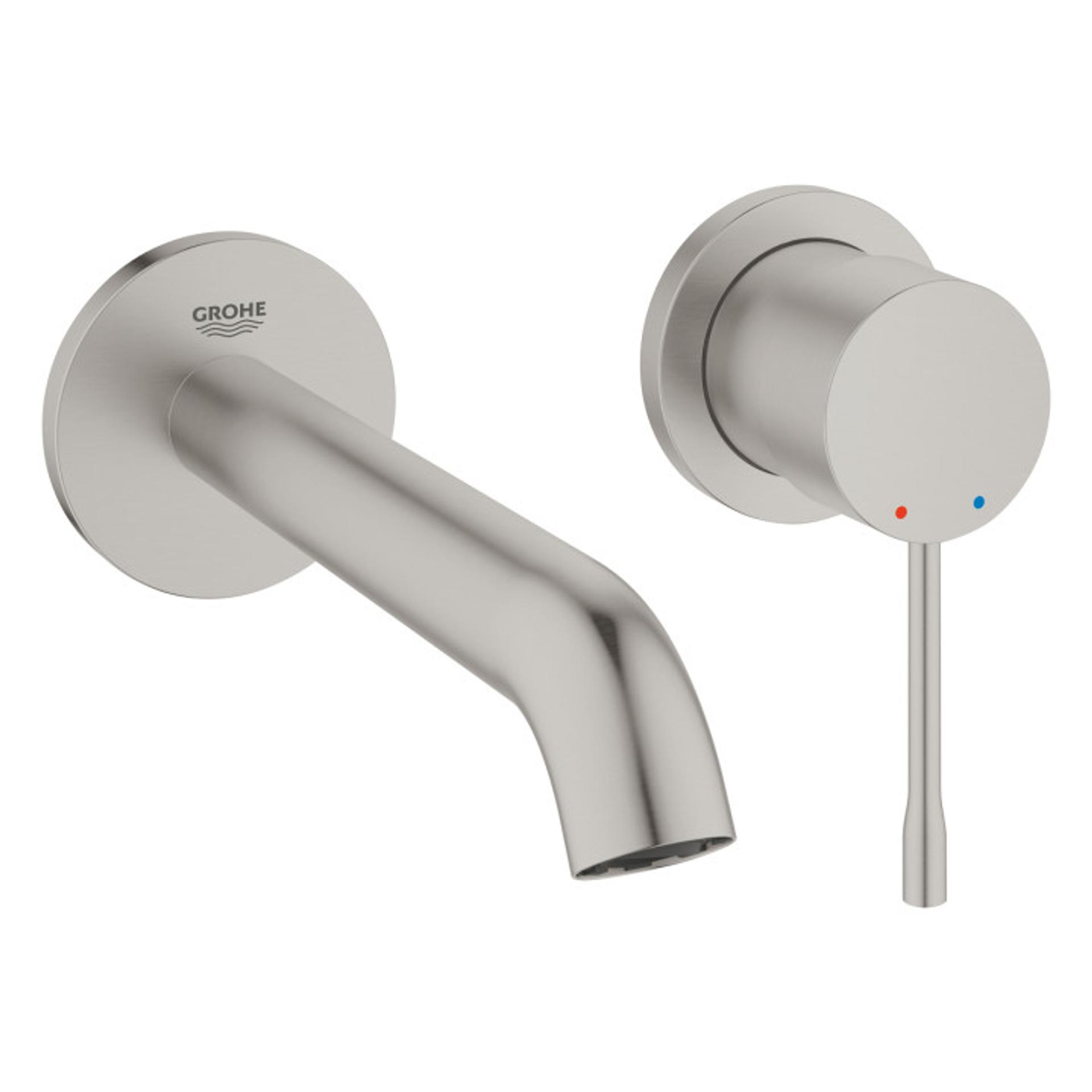 GROHE Essence New, двудупков смесител за умивалник, M-размер