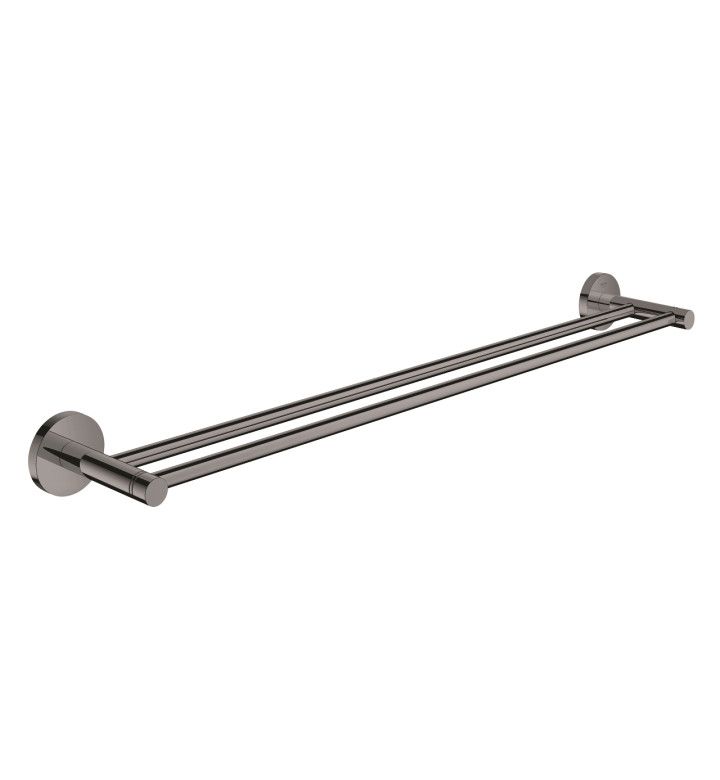 GROHE Essentials, двоен хавлийник, 600 mm