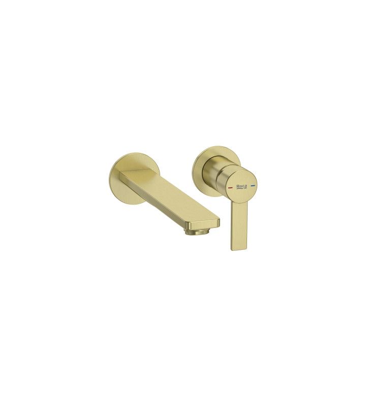 ROCA Смесител за вграждане за умивалник, Targa, brushed brass