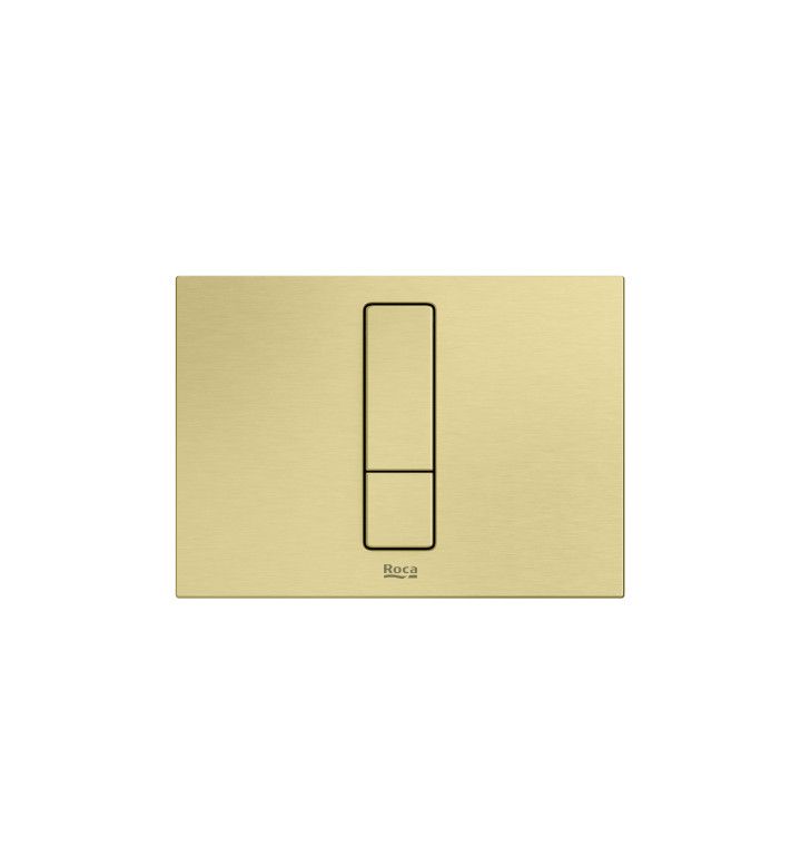 ROCA Бутон PS4 за DUPLO WC S, двоен, brushed brass