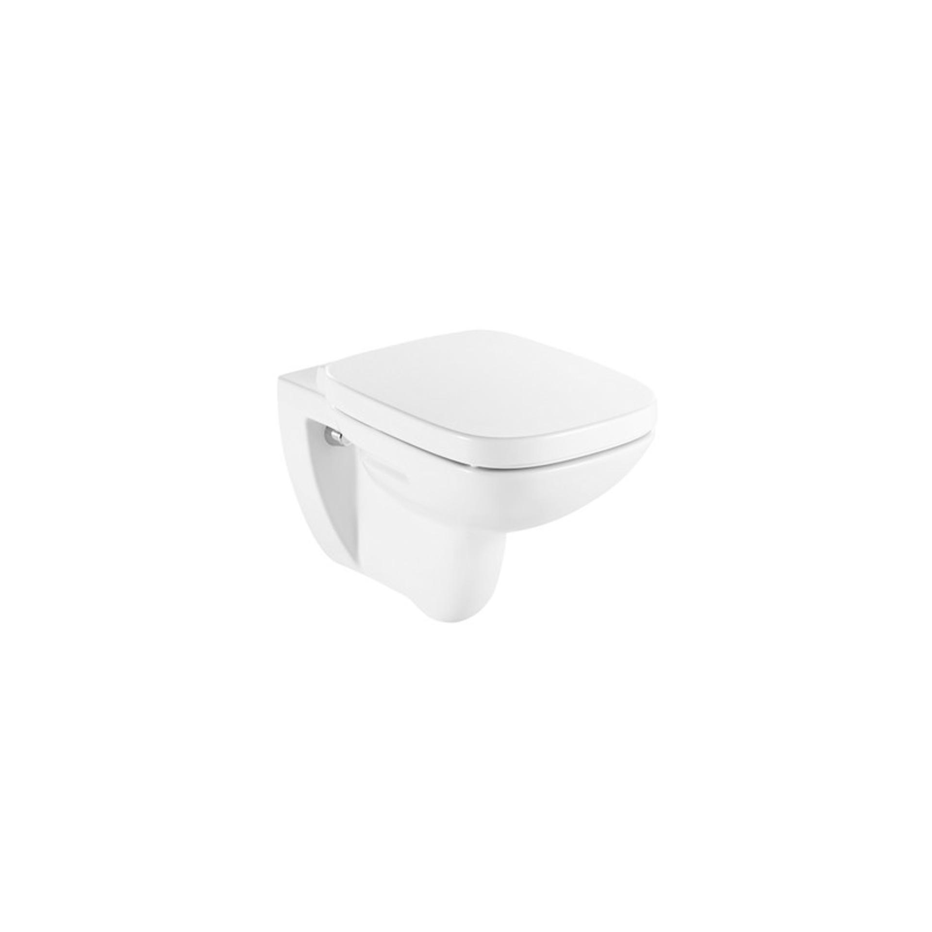 ROCA Окачена тоалетна чиния Debba RimLess Square