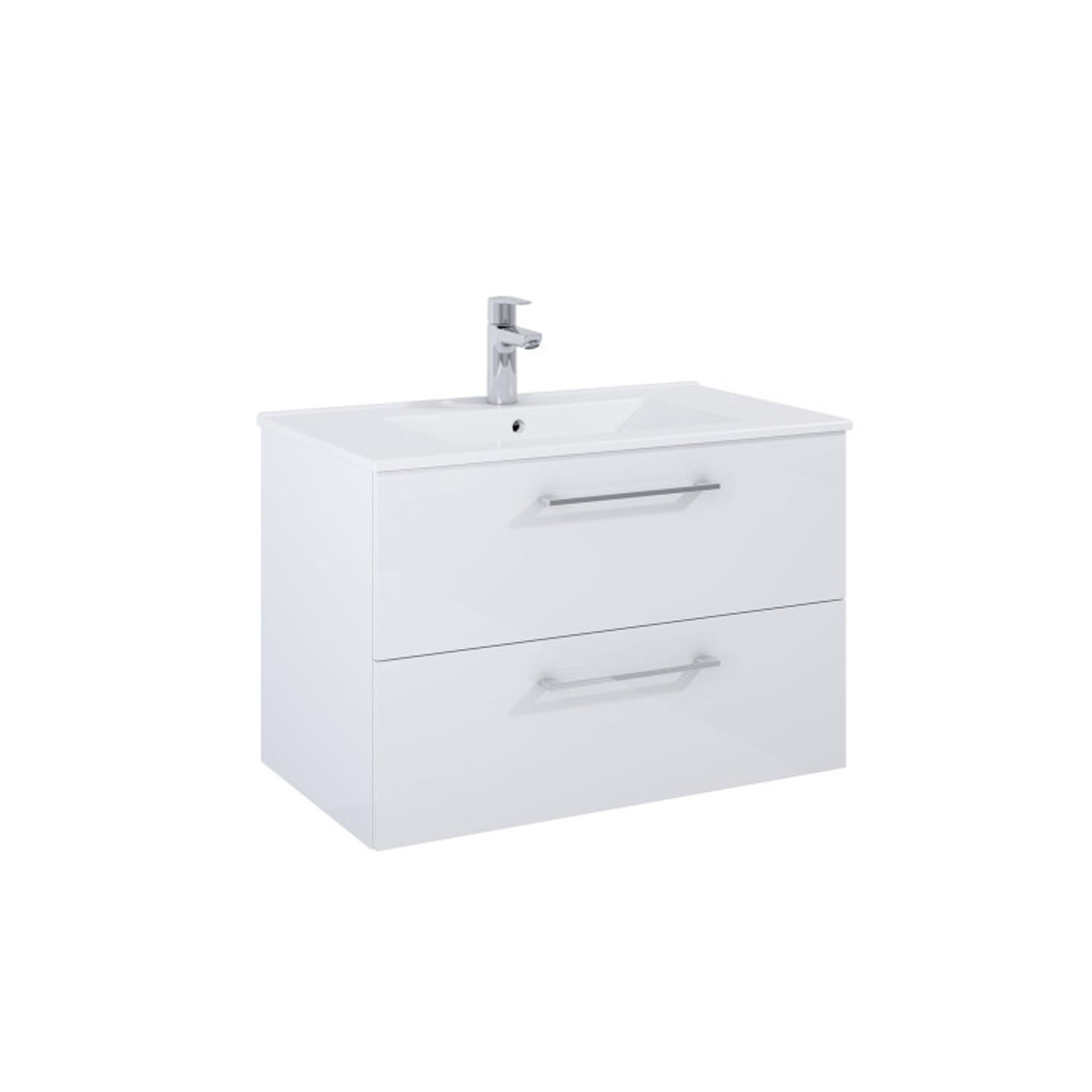 ROCA Мебел Unik Roma Plus, 815 x 465 mm с 2 чекмеджета и умивалник