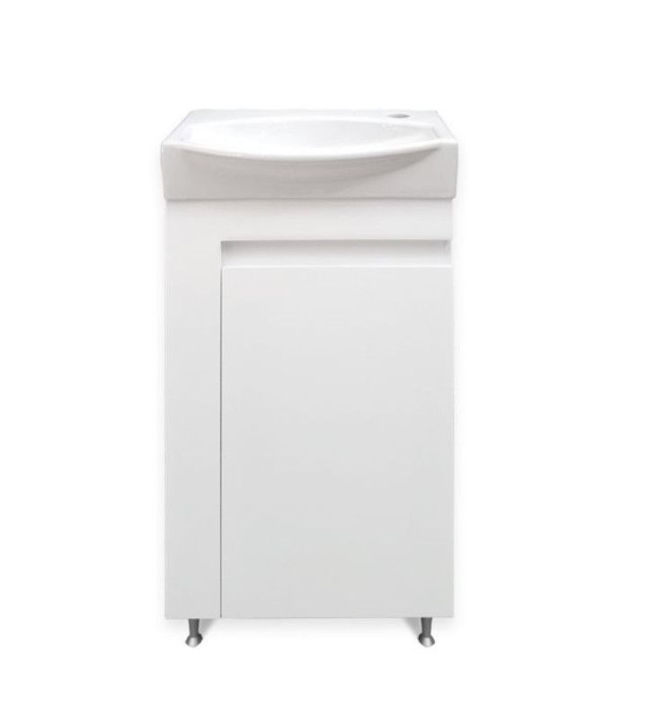 FORMA VITA Компактен PVC шкаф за баня Forma Vita Mini, с умивалник