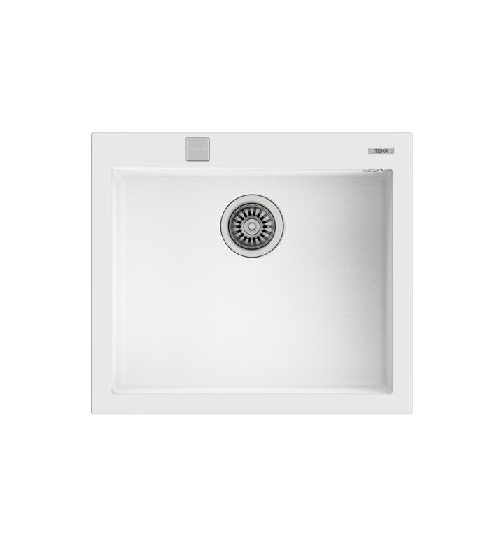 TEKA Кухненски умивалник за вграждане ТЕКА гранит Forsquare 50.40 TG, бял