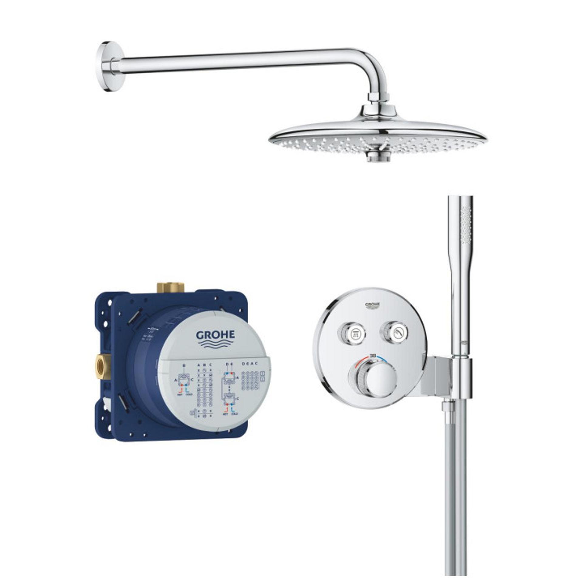 GROHE Душ система Grohtherm SmartControl с 2 извода с Euphoria 260