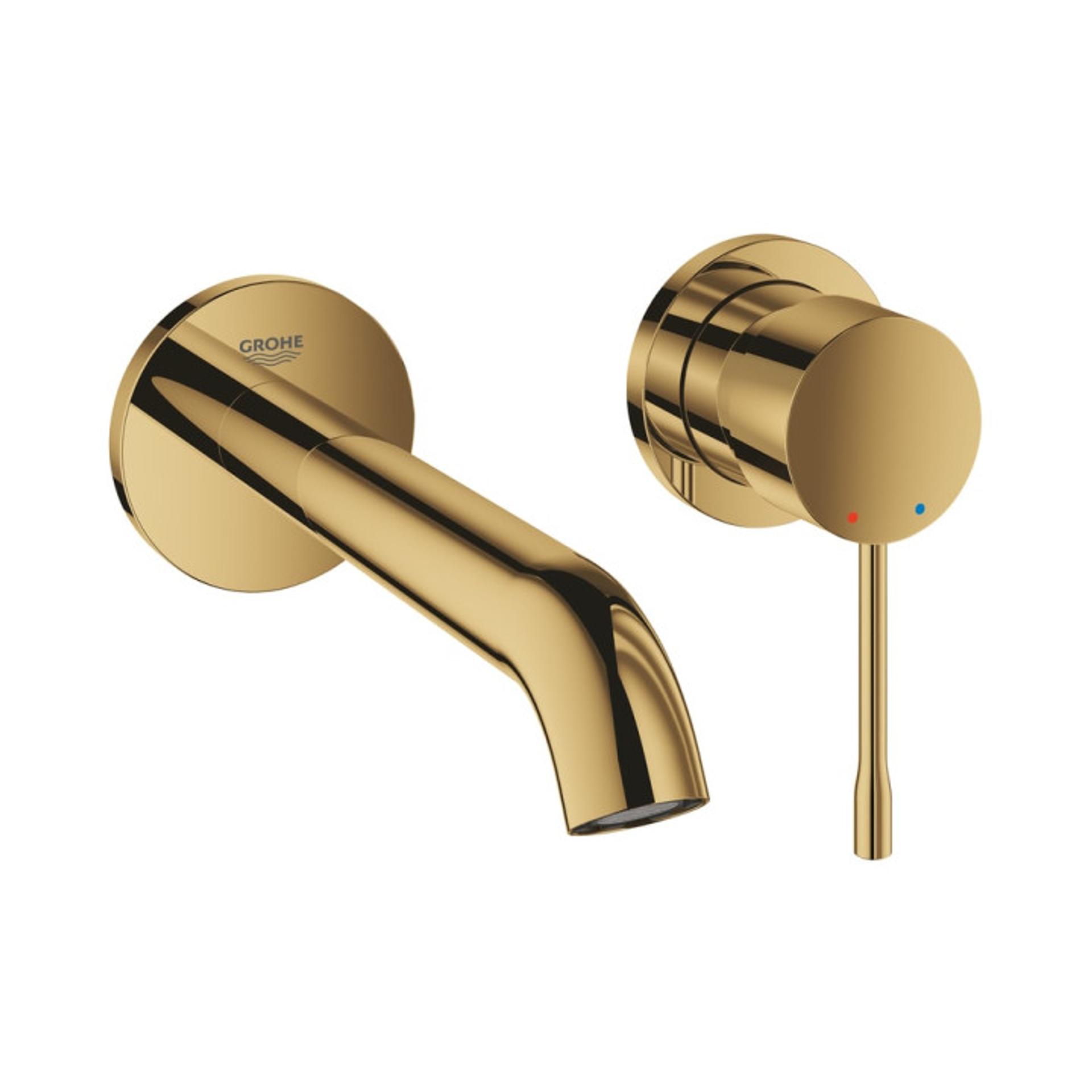 GROHE Смесител за умивалник, двудупков монтаж, Essence New