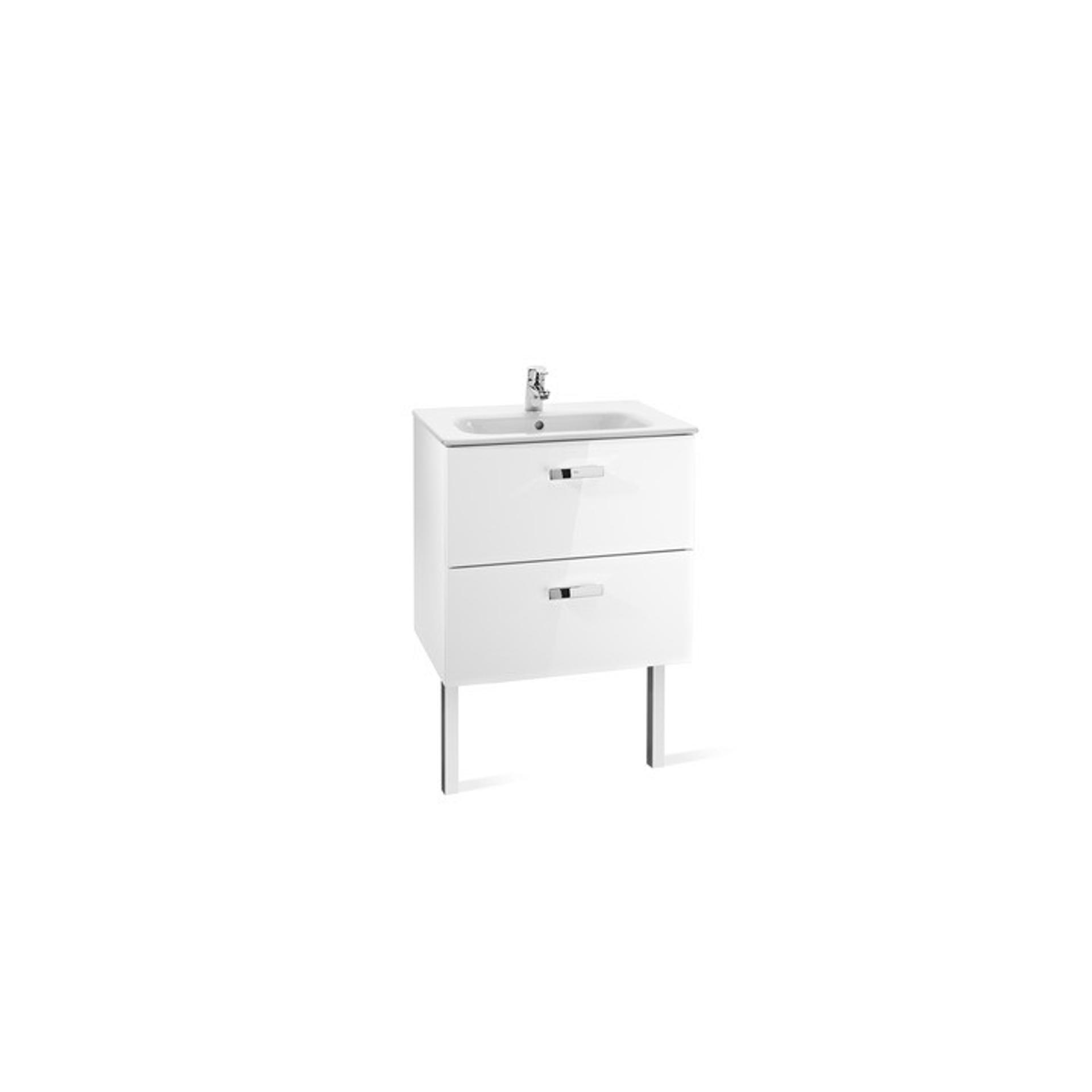 ROCA Шкаф Victoria Basic Unik - бял