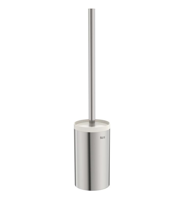ROCA Четка за тоалетна, стояща, Hotels 2.0, Stainless Steel Finish, A817586SM0